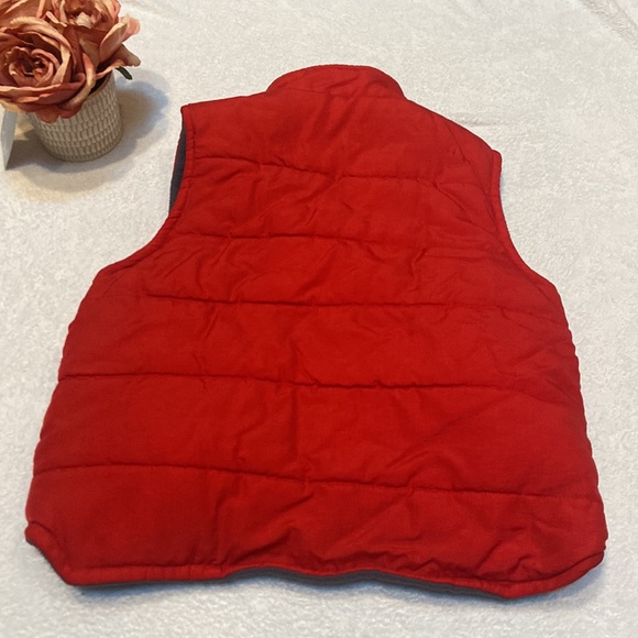 WOOLRICH Boys Size M Red Vest - Picture 6 of 7